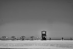 Verso l'ombrellone
