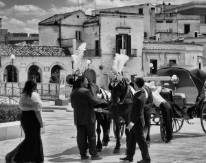 In carrozza